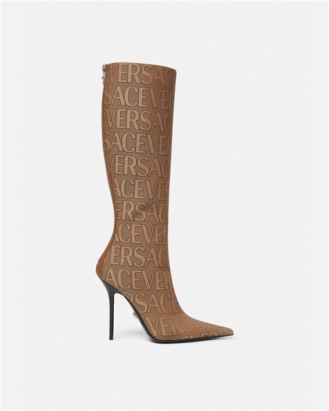 versace boots with silver tassels|Versace Boots for Women .